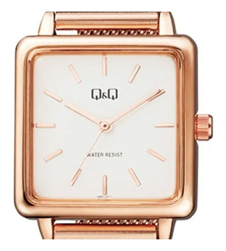 Reloj Para Mujer Q&q Qb51j Qb51j011y Oro Rosa