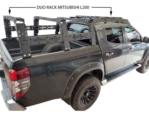 Rack Canastilla Mitsubishi L200 / Duo Toldo Y Batea