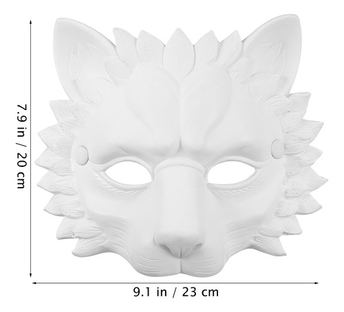 1 Máscara De León 3d Para Cosplay De Halloween, Máscara De L