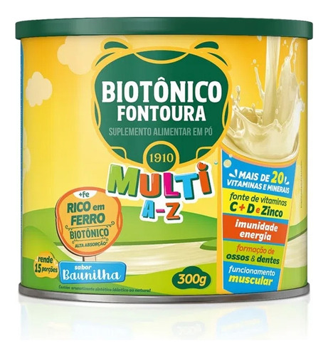 Suplemento Infantil + De 20 Vitaminas Y Minerales(en Polvo)