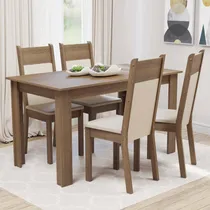 Comprar Conjunto Comedor Madesa Cali con 4 Sillas