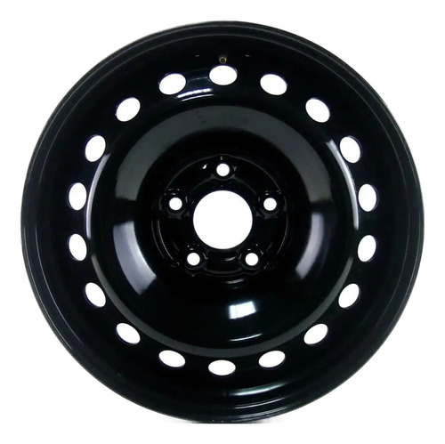 Roda Aço Aro 16 Preta Jeep 51960420 Cor Preto