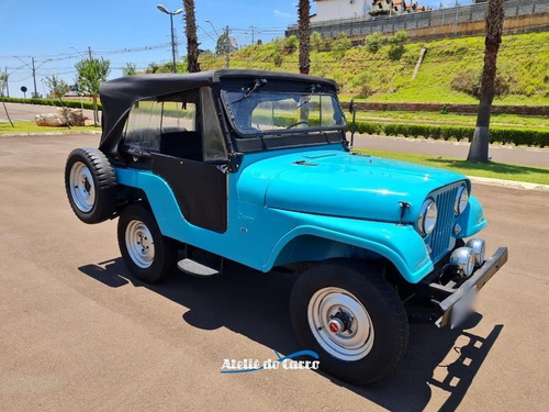 Imagem 2 de 15 de Jeep Ford 1972 6c Original Rara Conservação Ateliê Do Carro