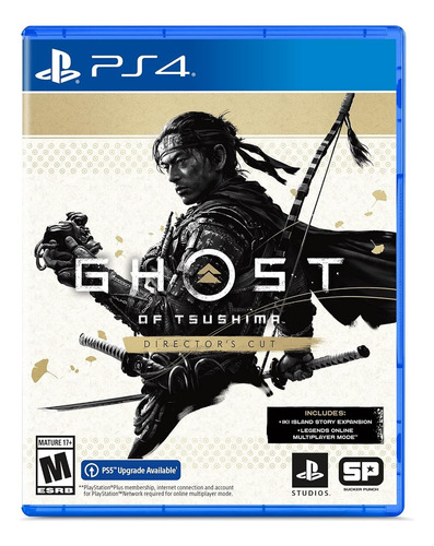 Ghost Of Tsushima Director's Cut Ps4 Nuevo Sellado Físico 