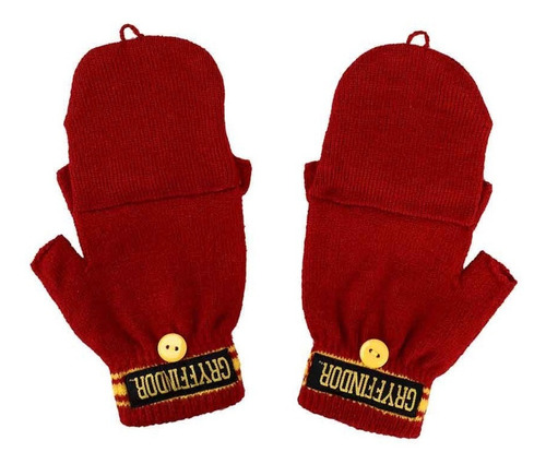 Imagen 3 de 4 de Harry Potter Beanie Y Guantes Gryffindor Hogwarts Originales