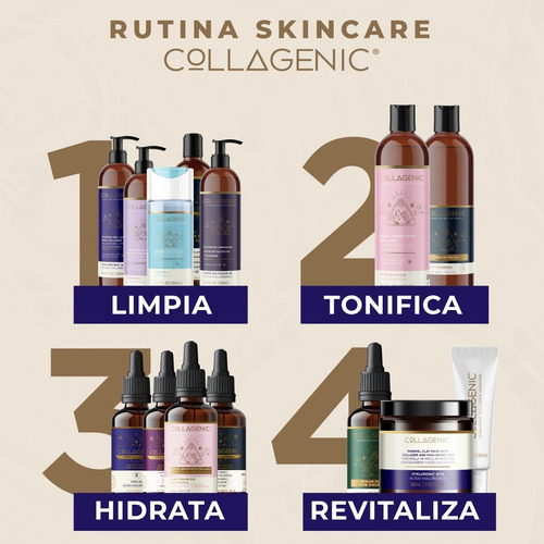 Imagen 7 de 7 de Mascarilla Facial 60ml Acido Hialuronico Arcillas Hidratante