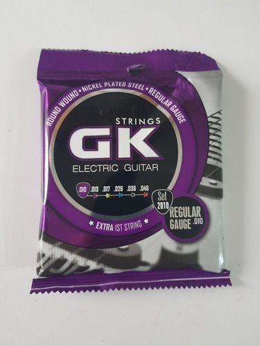 Encordado Guitarra Electrica Gk 2010