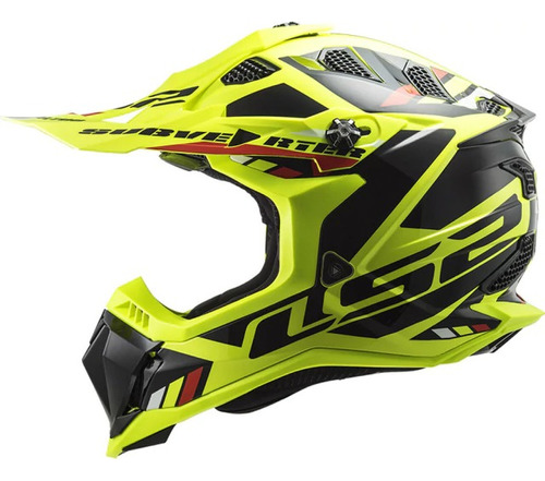 Casco Moto Cross Enduro Ls2 Mx 700 Subverter Stomp Solomoto