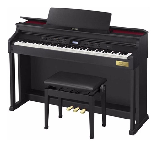 Piano Digital Casio Celviano Ap700 C/ Fonte + Banco Ap-700