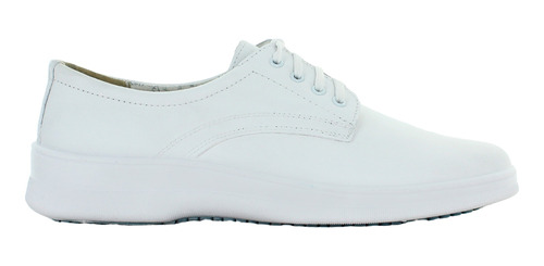 Flexi Zapato Profesional Choclo Piel Blanco Juvenil 82497