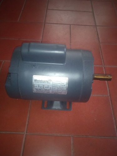 Imagen 6 de 7 de Motor Eléctrico Metalcorte 2 Hp 3.480 Rpm Monofásico