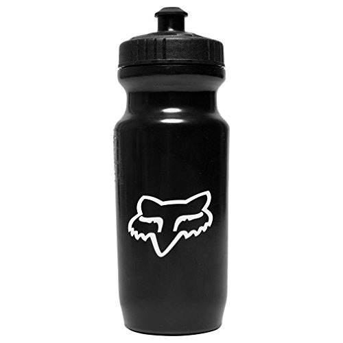 Fox Racing Head Base Water Bottle, Negro, Una Fvnq4