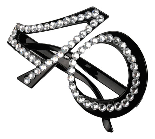 Gafas De Cristal Con Purpurina. Como Se Describe