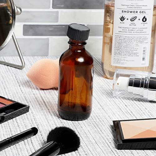 Contenedor Rellenable - Botellas Boston Redondas De Ámbar Co