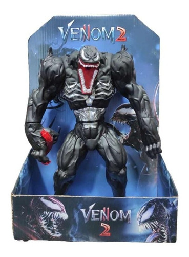 Figura Spider-man Villano Venom 2 Marvel De 20 Cm 