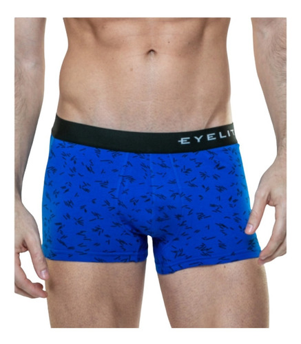 Pack X6 Calzoncillos Boxer Algodon Lycra Estampado Eyelit