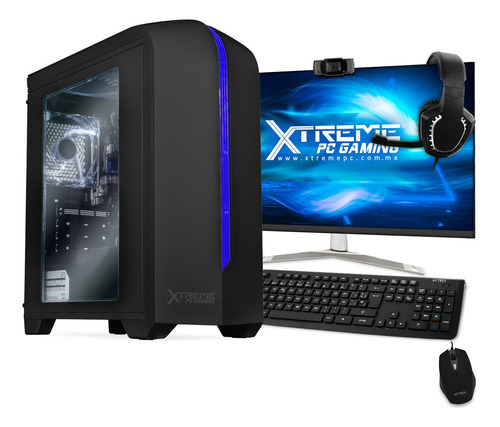 Xtreme PC Intel Core I5 10400 8GB SSD Monitor 23.8 Camara Web WIFI