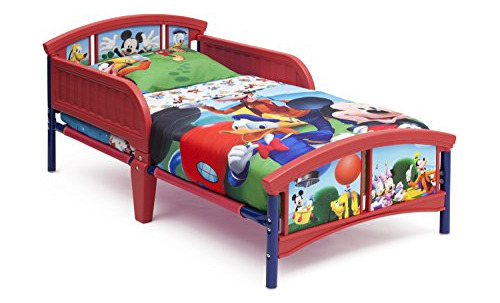 Cama Infantil Delta De Plástico Para Niños, Disney Mickey Mo