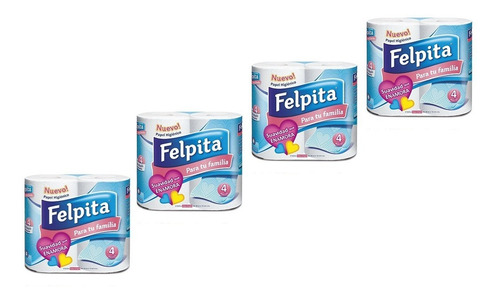 Papel Higienico Simple Suavidad Felpita 4 X 30m Pack X 4un