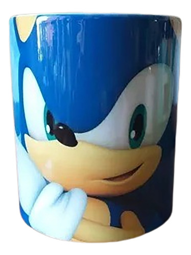 Taza Sonic Game Cerámica Importada