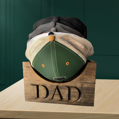 Capas De Madera Organizador De Gorros Padre Día De Regalo