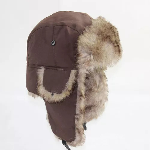 Gorro De Aviador Ruso Para Esquí Térmico Que Cubre La Cara D