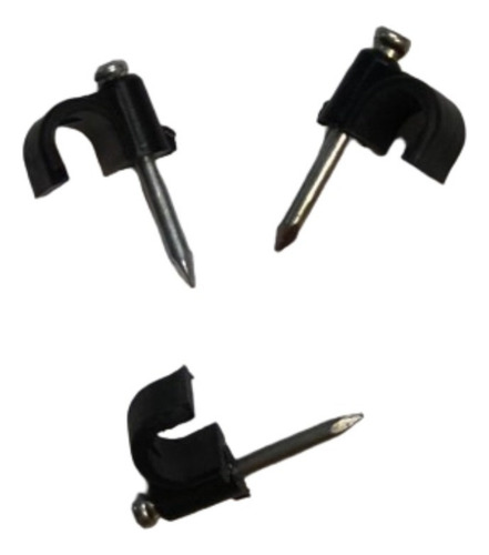 Grampas Para Cable Coaxial Rg59 - Pack 100u
