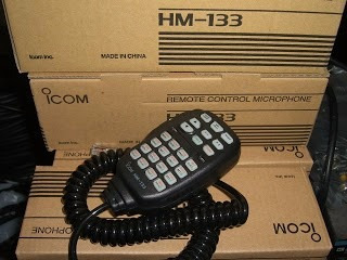 Ptt Icom - Hm133 - Made In Japan - Ic 2200h  / Ic V 8000
