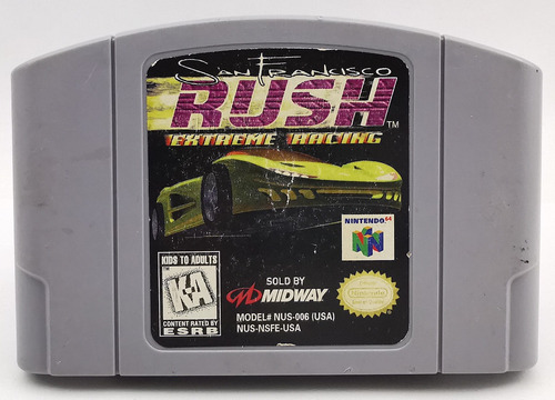 San Francisco Rush Extreme Racing N64 64 * R G Gallery