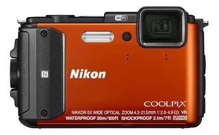 Nikon Coolpix Aw130 Compacta Color Naranja