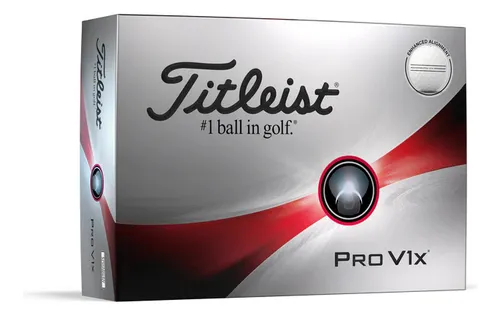 Pelota Titleist Pro V1x Enhanced Alignment / Docena Blanca