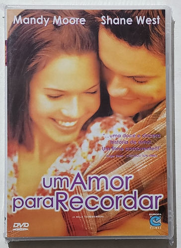Dvd Um Amor Para Recordar Original Lacrado