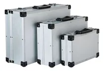 Comprar Kit 3 Maletas Case Alumínio Ferramentas Maquiagem Caixa Pm G