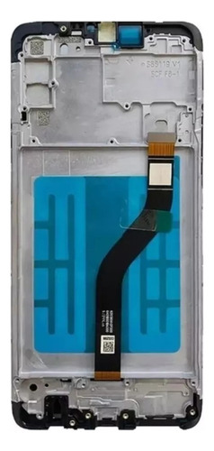 Tela Display Frontal Lcd Touch A20s A207 Com Aro Cor Preto