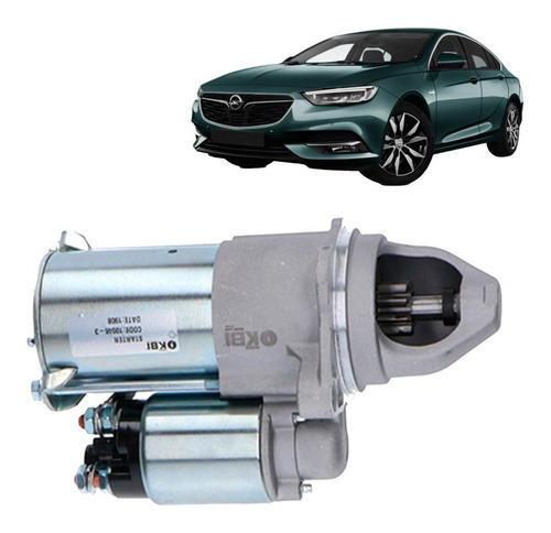 Motor De Partida Para Opel Insignia 2.0 A20nh 2012/18 16v