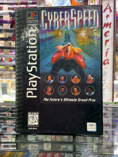 Cyberspeed Ps1 Long Box (Reacondicionado)