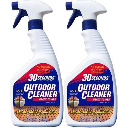 Outdoor Mold & Mildew Stain Remover Spray | Ready To Us...