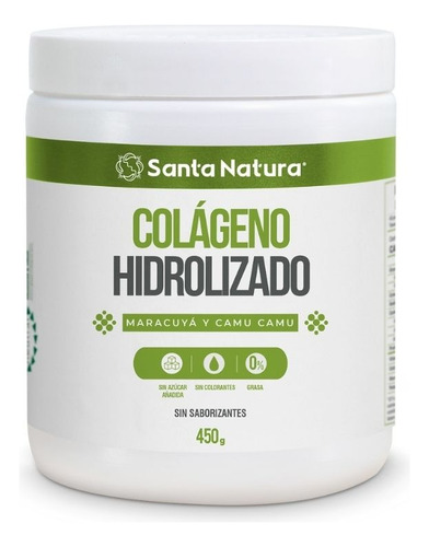 Colágeno Hidrolizado Maracuyá Y Camu Camu 450 Gr