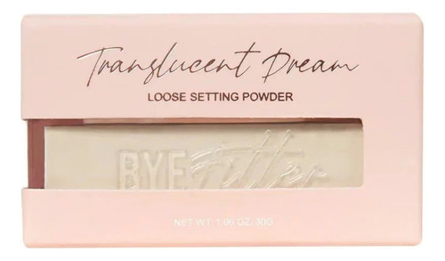Bye Filter Polvo Traslucido Fijador Suelto Beauty Creations