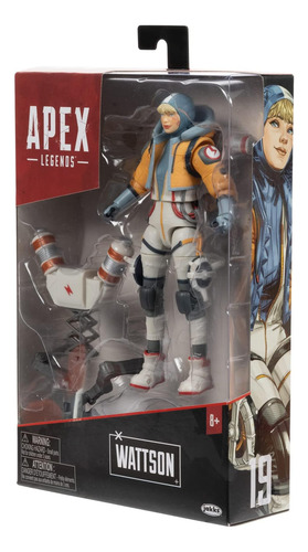 Figura De Ação Colecionável De 6 Polegadas Apex Legends Watt