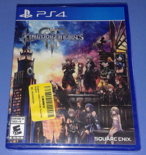 Kingdom Hearts Iii Standard Edition Nuevo Sellado Ps4 Físico