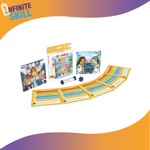 Brainbox Pocket Profesiones: Juego De Mesa Asmodee