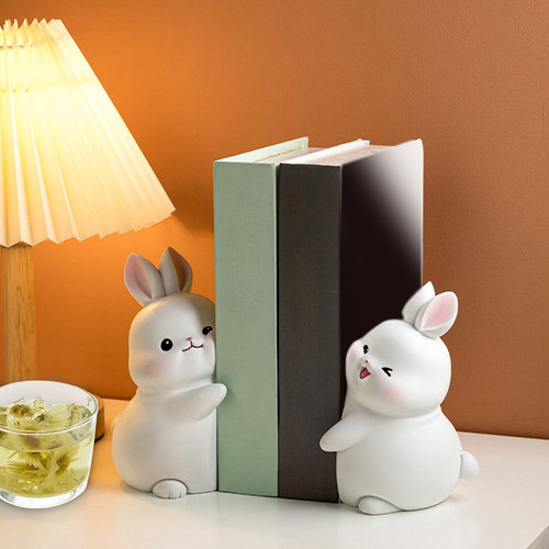 Sujetalibros De Conejo, Soporte De Libro, Extremos De Libro