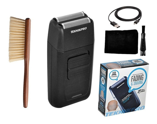 Maquina Para Afeitar Y Rapar Teknikpro Shaver + Quitapelo