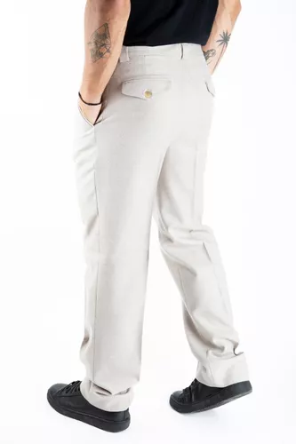 Pantalon Hombre Cargo Gabardina Elastizada Olegario