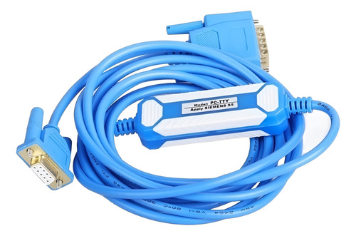 Cable Plc Pc-tty Db9 Db15 Siemens Simatic S5 Step 5 V3.1