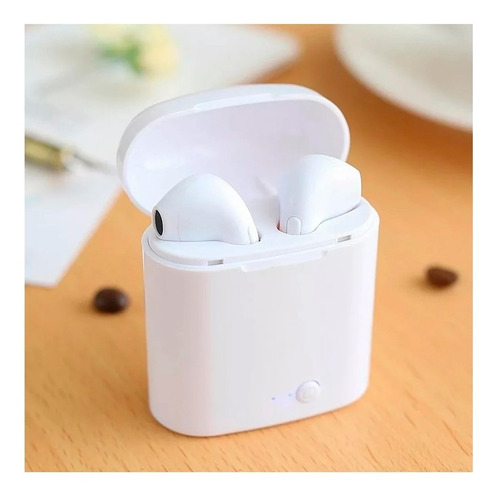 Auriculares Inalámbricos I7s Base Blanca | Caribe Sur Store®