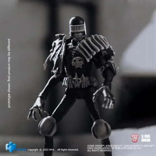 2000 Ad Exquisite Judge Dredd Death Px Previews Exclusive