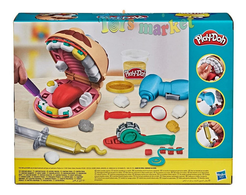 Masa Play Doh El Dentista Bromista Dr Drill De Hasbro