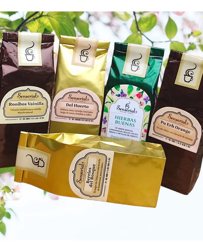 Té Sensorial.. 5 Bolsas De 50 Grs.. Variedades 